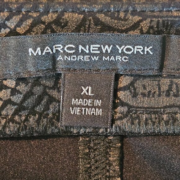 Marc New York/black reptile skirt size XL - Picture 7 of 9